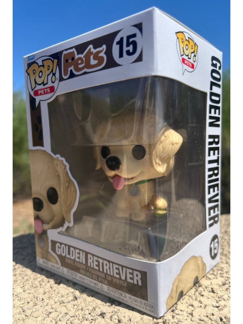 Funko Pop Pets - Pets - Golden Retriever (#15, NEW)